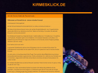 kirmesklick.de Webseite Vorschau