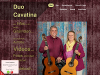 duo-cavatina.de Webseite Vorschau