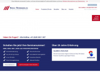 swiss-nummern.ch Webseite Vorschau