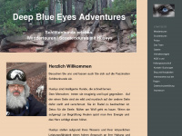 deepblueeyesadventures.com Webseite Vorschau