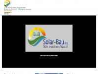 bub-solarbau.de Webseite Vorschau