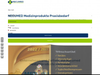 necumed.de Webseite Vorschau