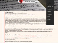 syphonic-winds.de Webseite Vorschau
