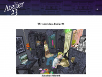 atelier23.net Webseite Vorschau