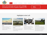 flugplatz-loennewitz.de Webseite Vorschau