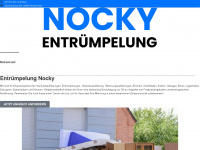 entruempelung-nocky.de Webseite Vorschau