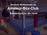 amateur-box-club-brb.de Webseite Vorschau