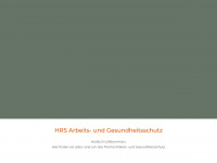 hrs-arbeitsschutz.de Webseite Vorschau