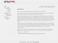 graypress.ch Webseite Vorschau