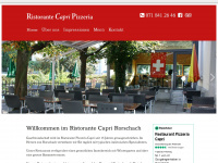 capri-rorschach.ch Webseite Vorschau