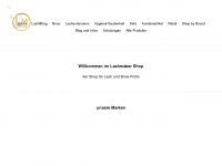 lashmaker.shop Webseite Vorschau
