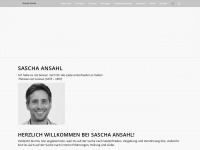 sascha-ansahl.de Webseite Vorschau