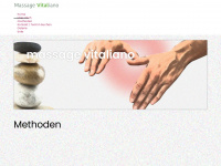 massage-vitaliano.ch Webseite Vorschau
