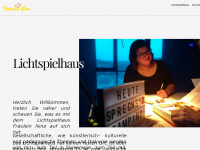 lichtspielhaus-fraeulein-nina.de Webseite Vorschau
