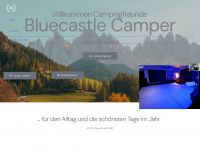 bluecastle-camper.de Webseite Vorschau