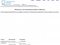 praxis-eidmatt.ch Webseite Vorschau