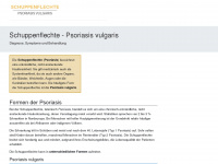 psoriasis-vulgaris.at Webseite Vorschau