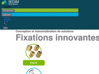 secam-fixation.com Webseite Vorschau