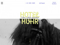 hotel-muhr.at Webseite Vorschau