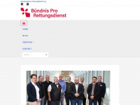 pro-rettungsdienst.org Webseite Vorschau