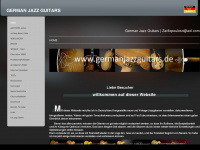 germanjazzguitars.de Webseite Vorschau