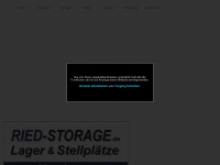 ried-storage.de Webseite Vorschau