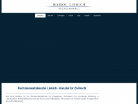 ra-marko-liebich.de Webseite Vorschau