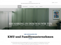 orgsg.ch Webseite Vorschau