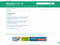 korntal-times.de Webseite Vorschau