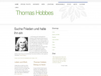 thomas-hobbes.de Webseite Vorschau