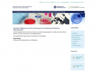 klinischemikrobiologie.meduniwien.ac.at Webseite Vorschau