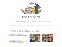 hofrehders.com Webseite Vorschau