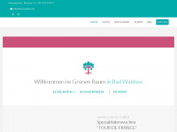 baumwaldsee.de Webseite Vorschau