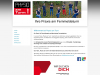 physio-am-turm.de Webseite Vorschau