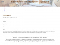adler-horst.ch Webseite Vorschau