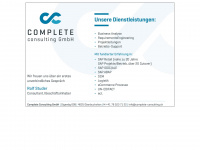 complete-consulting.ch Webseite Vorschau