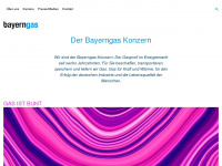 bayerngas.de Webseite Vorschau