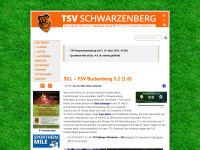 tsv-schwarzenberg.de Webseite Vorschau