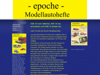 epoche-modellbau.de Webseite Vorschau
