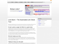 linkalarm.com Webseite Vorschau