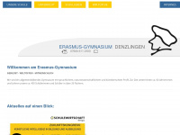 erasmus-gymnasium.de Webseite Vorschau