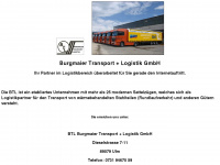 btl-logistik.de Webseite Vorschau