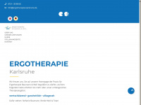 ergotherapie-karlsruhe.de Webseite Vorschau