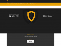troopers.de Webseite Vorschau