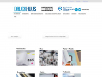 druckhuus-onlineshop.ch Webseite Vorschau