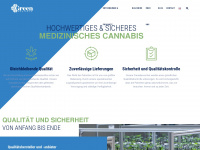 greenmedicals.de Webseite Vorschau