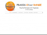 orange-hypnose.de Webseite Vorschau