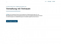 optima-immobilienverwaltung.de Webseite Vorschau