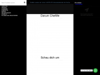 cheflife.de Webseite Vorschau