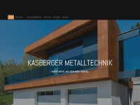 kasberger-metalltechnik.at Webseite Vorschau